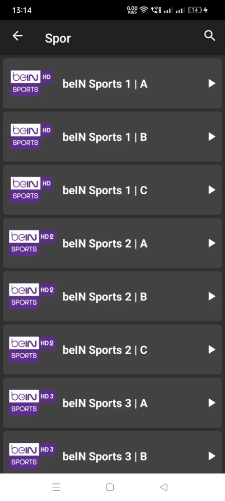 Inat Box App Sports Channels